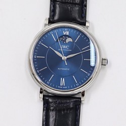 Portofino Automatic IW356501 MKSF SS Blue Dial M9015