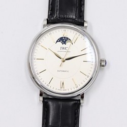 Portofino Automatic IW356501 MKSF SS White Dial M9015