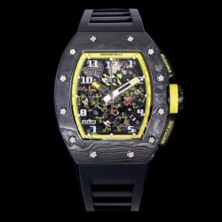 RM011 Chrono KVF NTPT Yellow Dial Swiss 7750