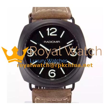 Replica Panerai Radiomir PAM 643 Black Ceramic Black Dial Swiss P3000