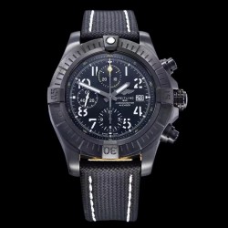 Avenger Chrono 45 Bandit GF PVD Black Dial Swiss 7750