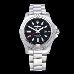 Avenger GMT 45mm GF SS Black Dial Swiss 2836