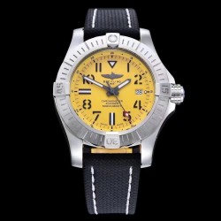 Avenger II Seawolf GF SS Yellow Arabic Dial Swiss 2824 V2
