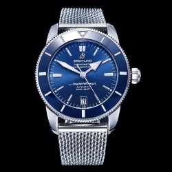 Superocean Heritage II 42mm GF SS Blue Dial Swiss 2824 V2