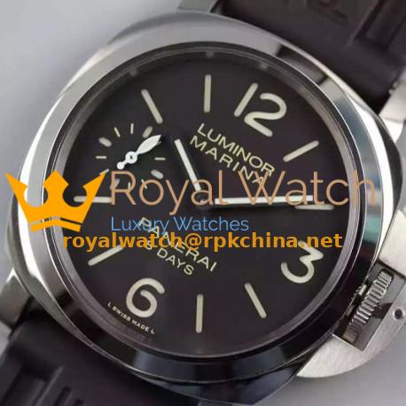 Replica Panerai Luminor Marina 8 Days PAM 510 Stainless Steel Black Dial Swiss P5000