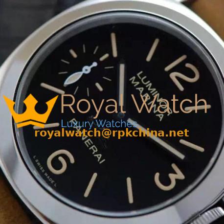 Replica Panerai Luminor Marina PAM 593 Chengdu Special Edition Stainless Steel Black Dial Swiss P3000