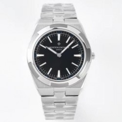 Overseas Ultra-Thin 2000V V8F SS Black Dial Swiss 1120