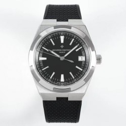 Overseas Self Winding 4500V V8F SS Black Dial Swiss 5100