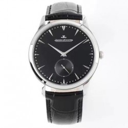 Master Ultra Thin Small Second ZF SS Black Dial Swiss JLC 896