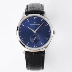 Master Ultra Thin Small Second ZF SS Blue Dial Swiss JLC 896