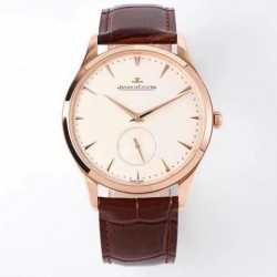 Master Ultra Thin Small Second ZF RG White Dial Swiss JLC 896