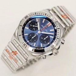 Chronomat B01 GF SS Blue Dial Swiss 7750
