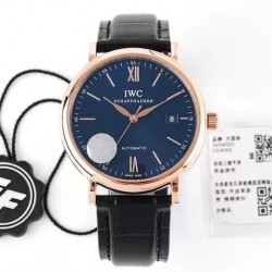 Portofino Automatic IW356511 ZF RG Blue Dial M9019