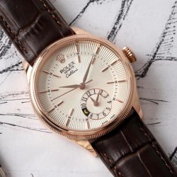 Cellini Dual Time KZF RG White Dial Swiss 23J