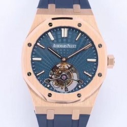 Royal Oak Tourbillon Extra Thin 26522 R8F RG Blue Dial Swiss 2924
