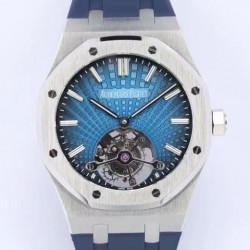 Royal Oak Tourbillon Extra Thin 26522 R8F SS Gradient Blue Dial Swiss 2924