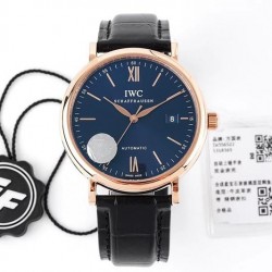 Portofino Automatic IW356522 ZF RG Blue Dial M9019
