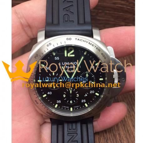 Replica Panerai Luminor Daylight PAM 250 Stainless Steel Black Dial Swiss 7750