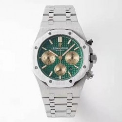 Royal Oak Chrono 26331 JHF SS Green Dial Swiss 7750