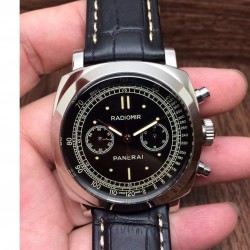 Radiomir 1940 PAM 520 SS Black Dial Swiss Lemania