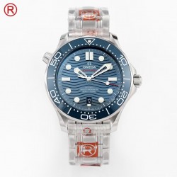 Seamaster Diver 300M ORF SS Blue Dial Swiss 8800