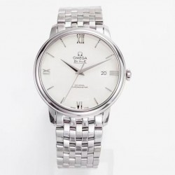 De Ville Prestige RXWF SS White Dial Swiss 2892