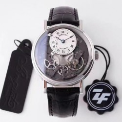 Tradition 7097BB/G1/9WU ZF SS White Skeleton Dial Swiss 505 SR1