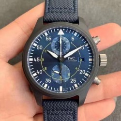 Pilot Chrono IW389008 Blue Angels ZF Ceramic Blue Dial Swiss 7750