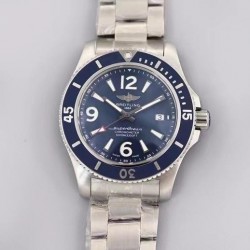 Superocean Automatic 44 TF SS Blue Dial Swiss 2824 V2