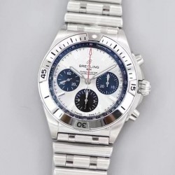 Chronomat B01 42mm TF SS Silver Dial Swiss 7750