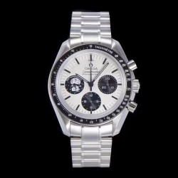 Speedmaster Snoopy Chrono "Eyes on the Stars" OMF SS White/Black Dial Swiss 1863