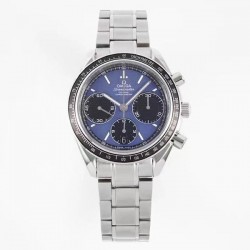 Speedmaster Racing Master HRF SS Blue Dial Swiss 7750