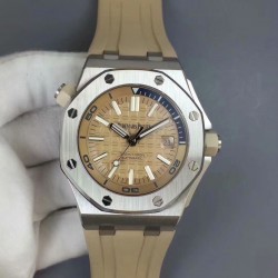 Royal Oak Offshore Diver 15710 BF SS Gray Dial Swiss 3120