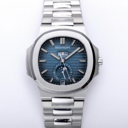 Nautilus Annual Calendar Moonphase 5726 V9F SS Blue Dial Swiss 324S