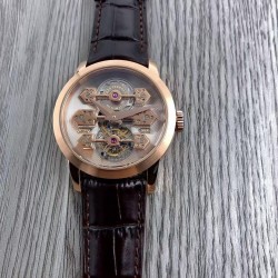 GP Bridges La Esmeralda Tourbillon RMF RG Silver Dial Swiss Tourbillon