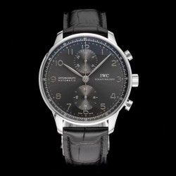 Portugieser Chrono AZF SS Anthracite Dial Swiss 7750 V2