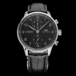 Portugieser Chrono AZF SS Black Dial Swiss 7750 V2