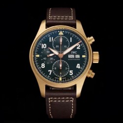 Pilot Chrono AZF Bronze Green Dial Swiss 7750 V2