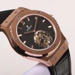 Classic Fusion Tourbillon HBF RG Black Dial Swiss Tourbillon
