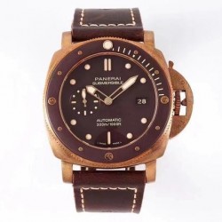Luminor Submersible 1950 V Bronzo PAM968 ZF Bronze Brown Dial Swiss P9010