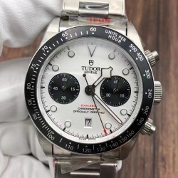 Black Bay Chrono TWSF SS 904L White Dial Swiss 7750