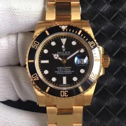Submariner Date 126618 LN VSF YG on SS 904L Black Dial Swiss 3235 (72 hours)