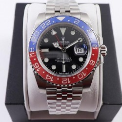 GMT-Master II 126710 BLRO JDF SS 904L Black Dial Swiss VR 3285 V5