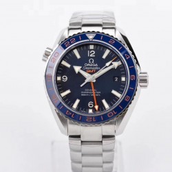 Seamaster Planet Ocean 600M GMT 43.5mm VSF SS Blue Dial Swiss 8605