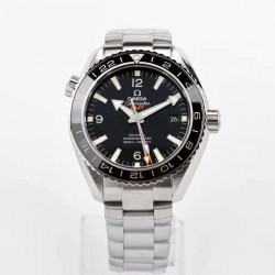 Seamaster Planet Ocean 600M GMT 43.5mm VSF SS Black Dial Swiss 8605