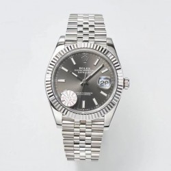 Datejust 41 126334 WF SS 904L Anthracite Dial Jubilee Bracelet Swiss VR 3235