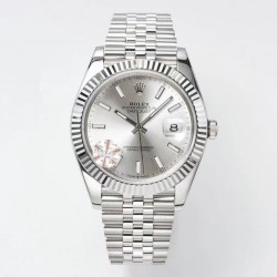 Datejust 41 126334 WF SS 904L Silver Dial Jubilee Bracelet Swiss VR 3235