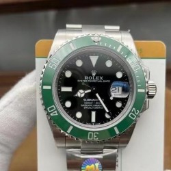Submariner Date 41 126610 LV Kermit MIF SS 904L Black Dial Swiss VR 3235