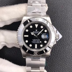 Submariner Date 126610 LN VSF SS 904L Black Dial Swiss VS 3235