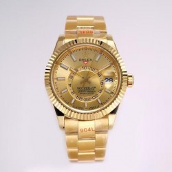 Sky-Dweller 326938 JWF RG Champagne Dial Swiss 9001 V2
